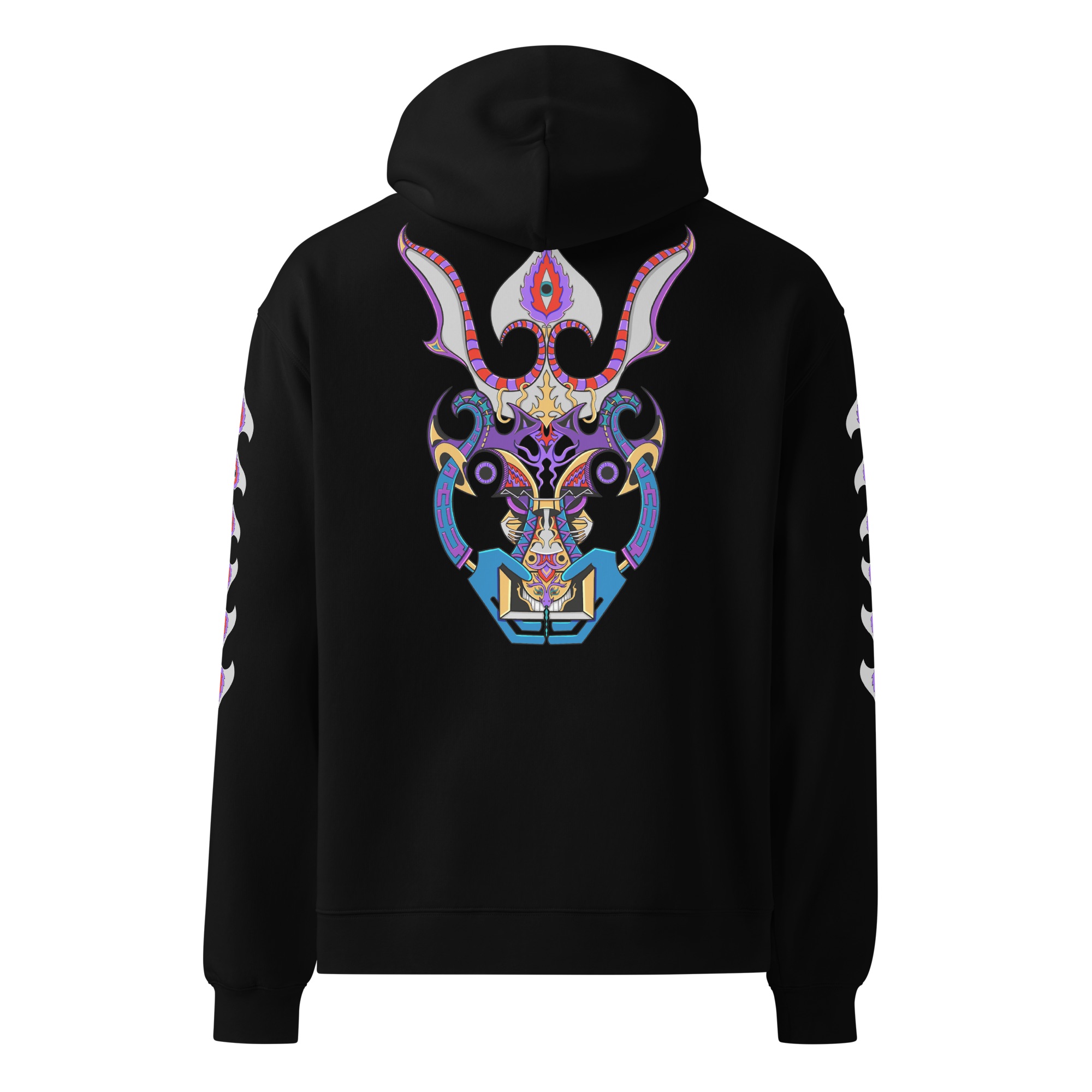 Sleeve Sigil Oversized Hoodie