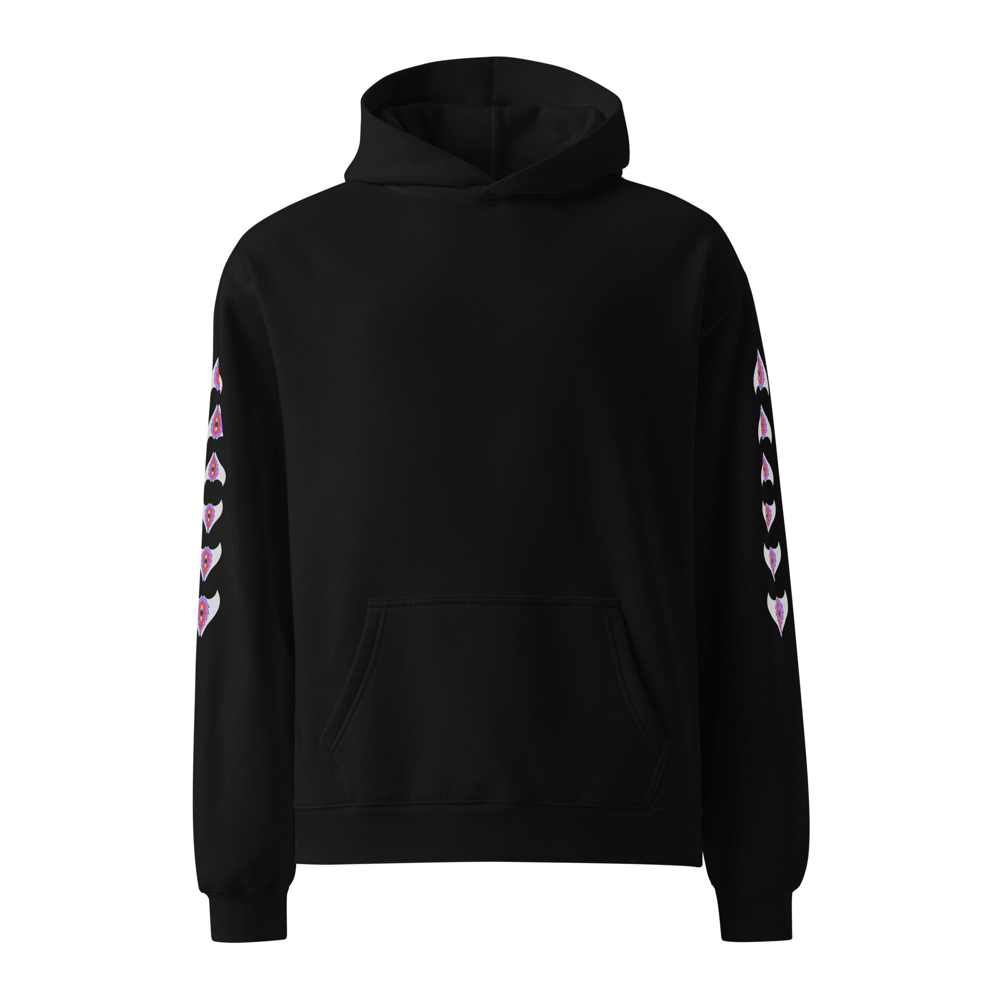 Sleeve Sigil Oversized Hoodie