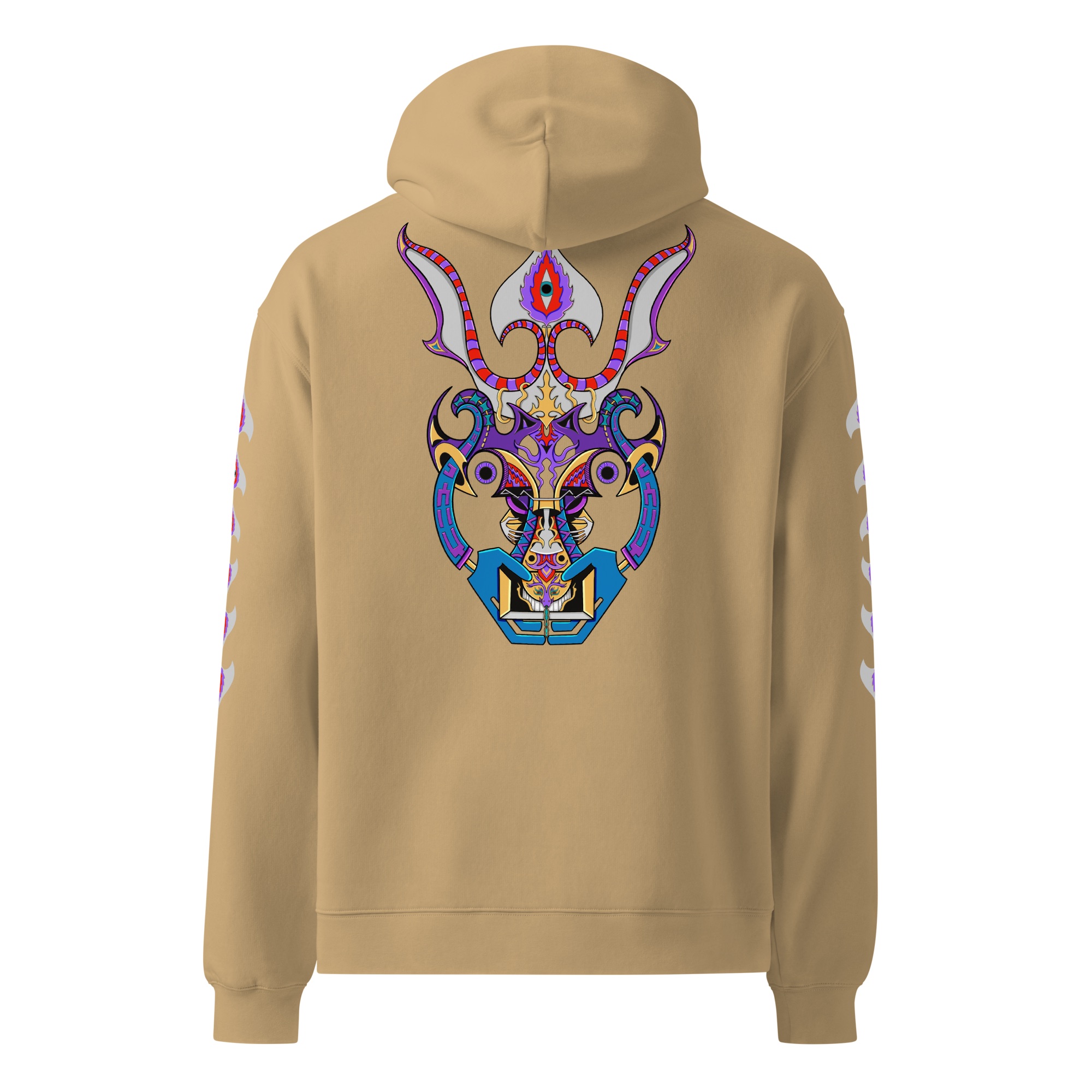Sleeve Sigil Oversized Hoodie