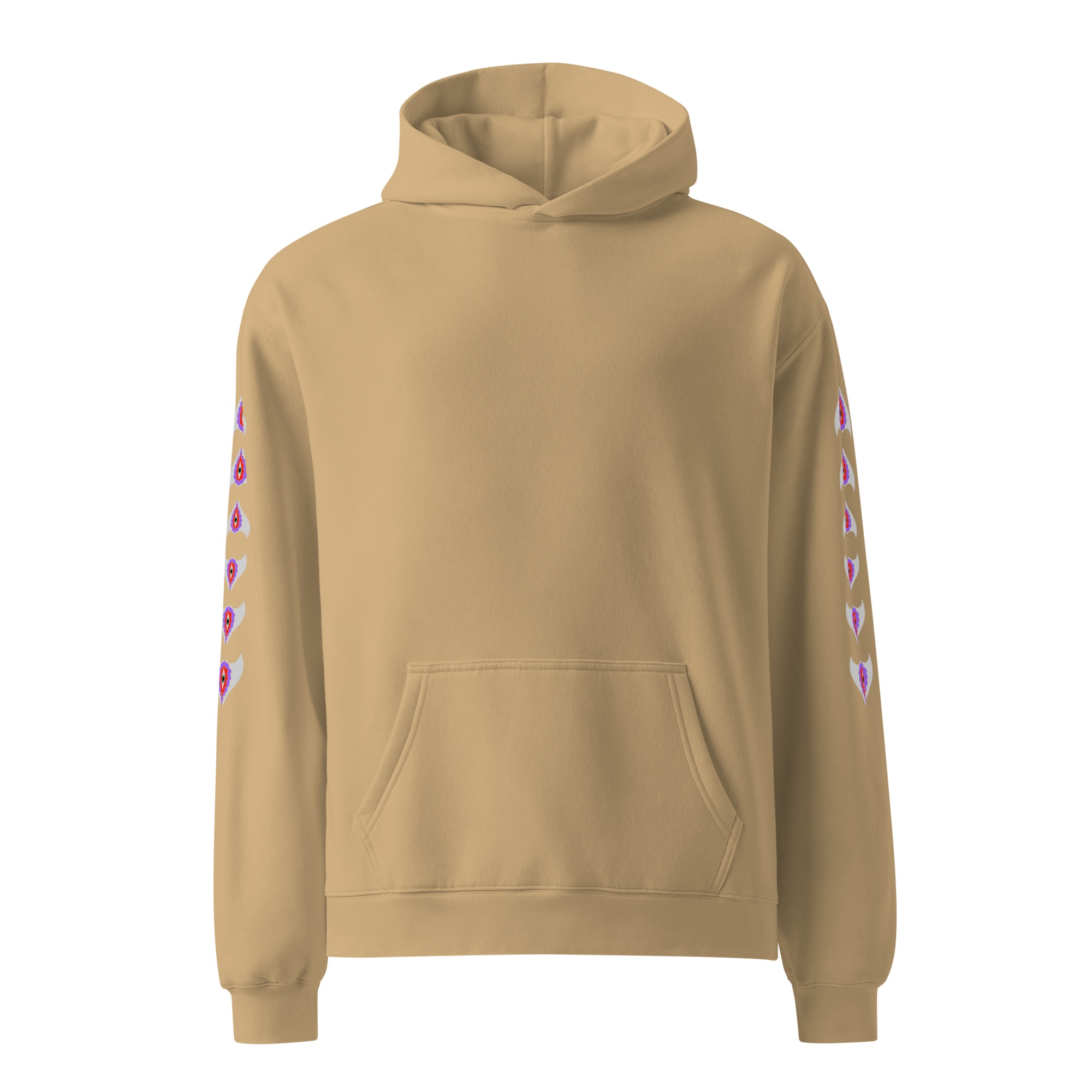 Sleeve Sigil Oversized Hoodie