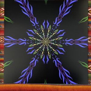 Neon Mandala no. 01 Print