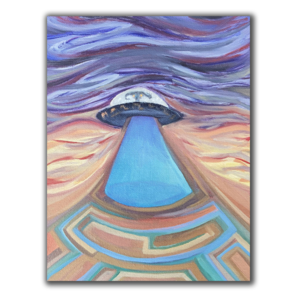Desert UFO Print