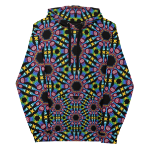 Hexagon Pattern Hoodie