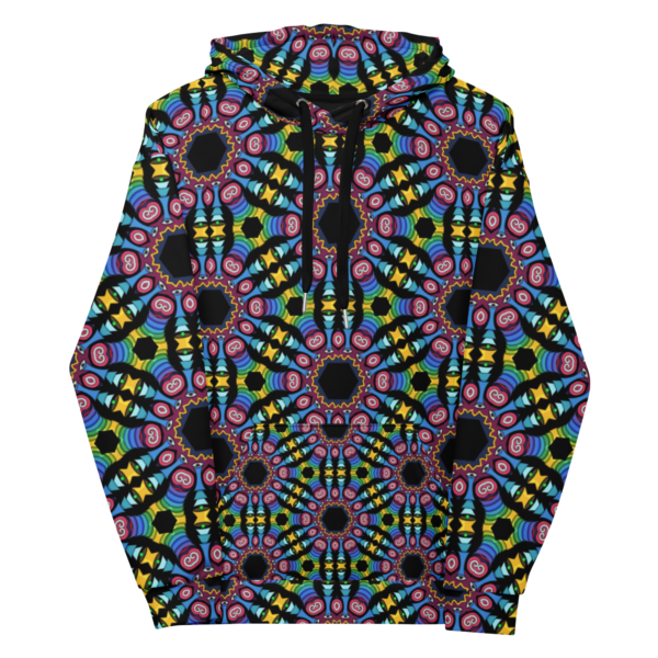 Hexagon Pattern Hoodie